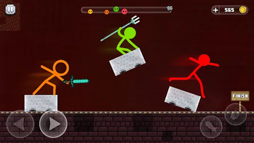 Stick-man Parkour Run | เกม | XWorld