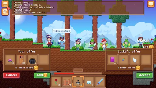 Crystal Realms | Permainan | XWorld