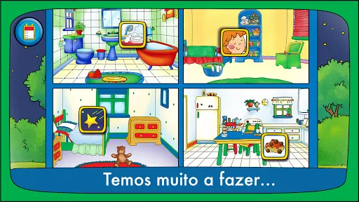 Boa Noite, Caillou | Jogos | XWorld