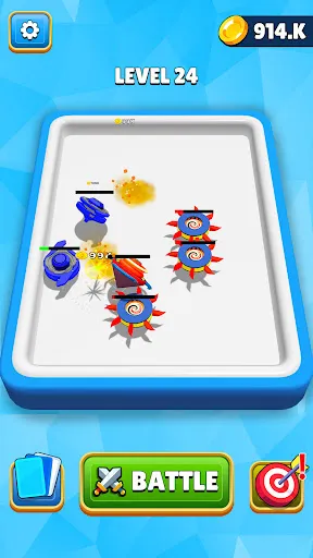 เกมต่อสู้สปินเนอร์ผสาน | เกม | XWorld