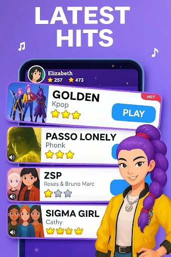 Kpop Piano | 游戏 | XWorld