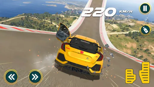 Mega Beam car drive Crash | Permainan | XWorld