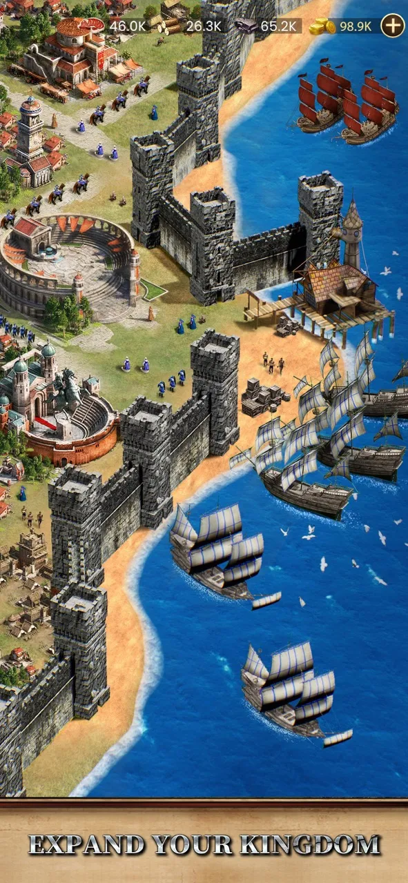 Rise of Castles: Fire and War | Permainan | XWorld