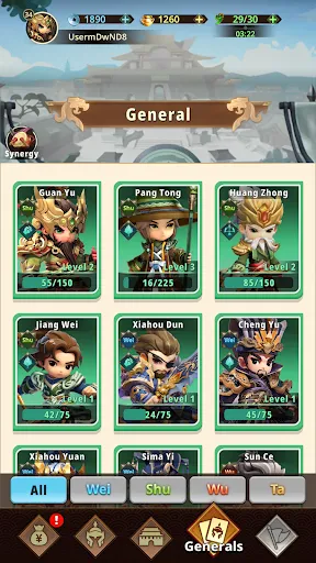 Samkok Heroes TD | Permainan | XWorld