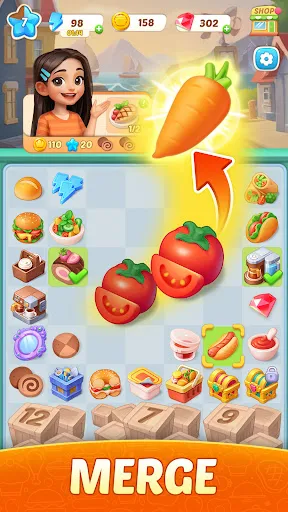 Flambé: Merge & Cook | Permainan | XWorld