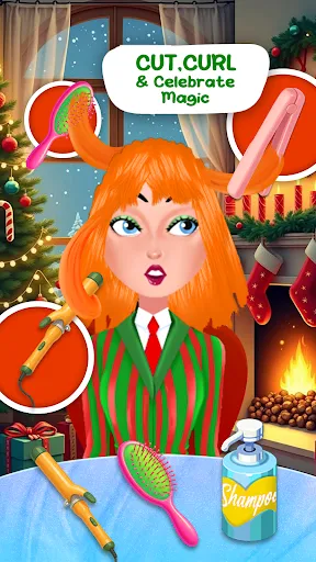 Christmas Hair Stylist | 游戏 | XWorld Christmas Hair Stylist | 游戏 | XWorld