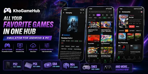 KhoGameHub - Retro Emulator | Games | XWorld KhoGameHub - Retro Emulator | Games | XWorld