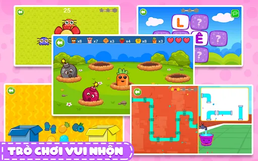 Bé Học Chữ Cái Tiếng Vệt | Games | XWorld