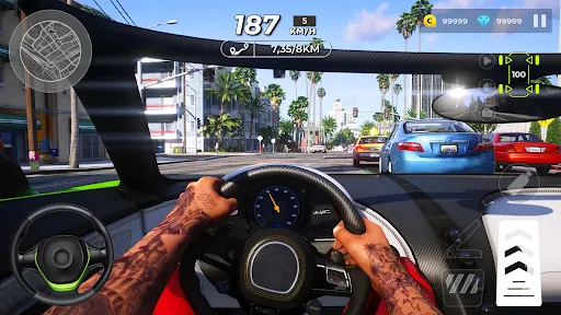 Street Racing Car: Night Vegas | 游戏 | XWorld