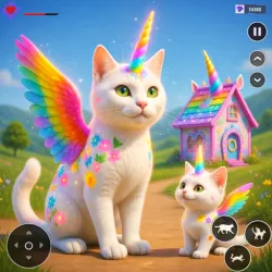 XWorld | Unicorn Cat Princesses Family