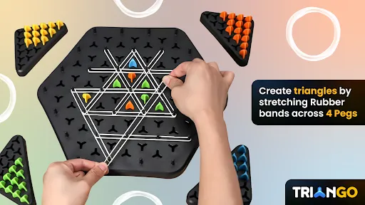 TrianGo Triangle Board Puzzle | juego | XWorld