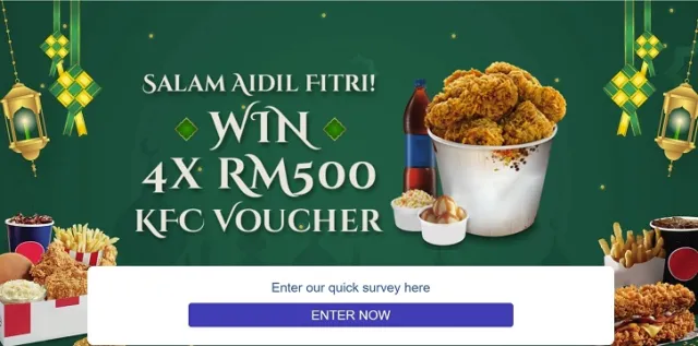 KFC Ramadan Win 4X RM500 Voucher | Permainan | XWorld