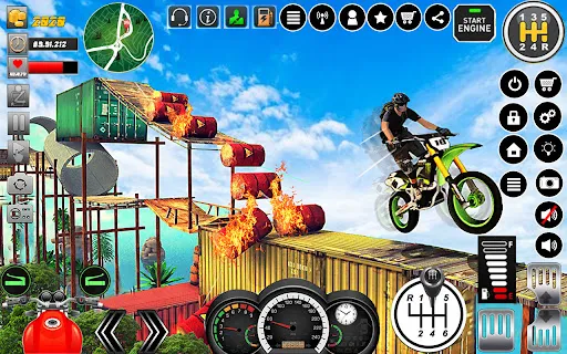Aksi Ramp Sepeda yang Mustahil | Permainan | XWorld