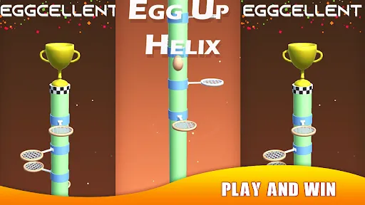 Egg Up Helix | juego | XWorld