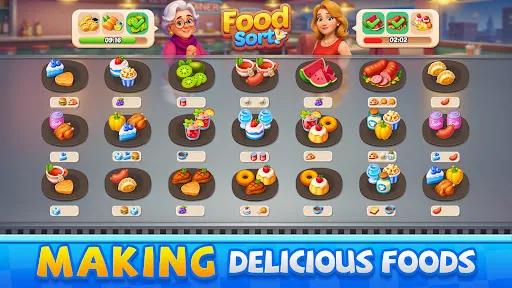 Food Sort: Puzzle Game | Games | XWorld