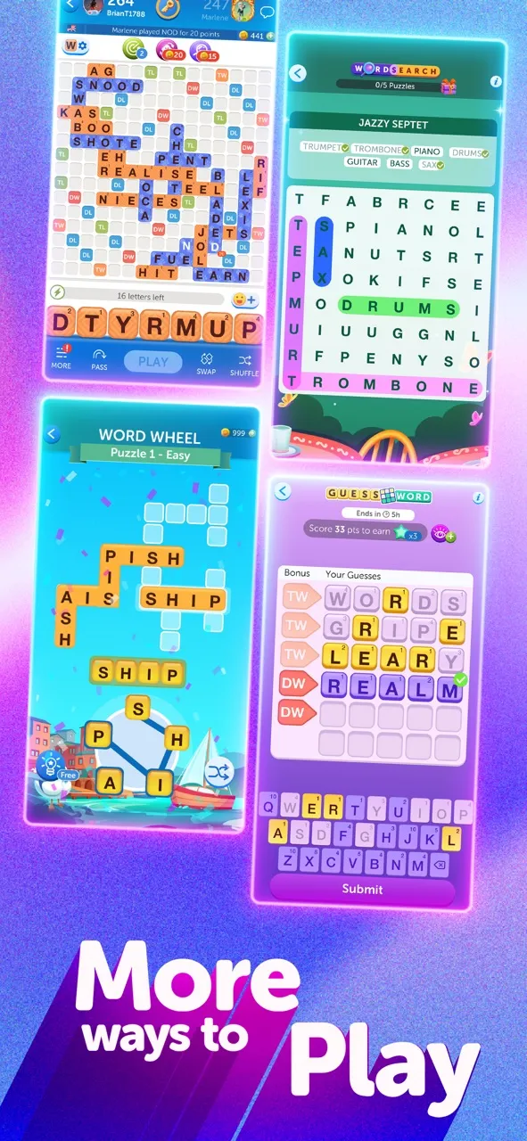 Words With Friends | Games | XWorld