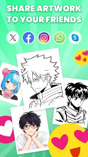 Draw Anime: AR Drawing Sketch | Permainan | XWorld