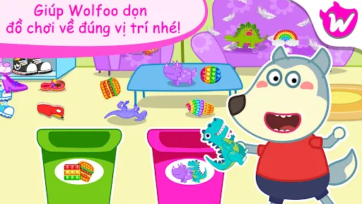 Wolfoo House Cleanup Life | 游戏 | XWorld