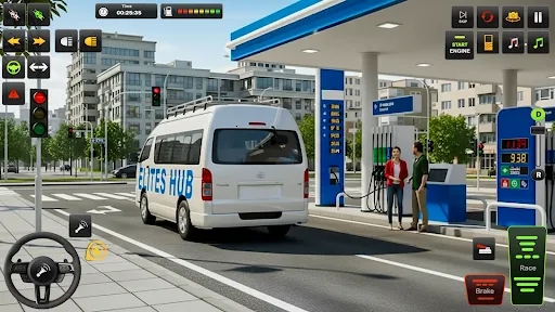 Van Simulator Mini Bus Game 3D | เกม | XWorld