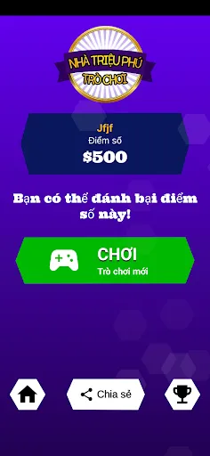 Trò chơi Triệu phú | Games | XWorld