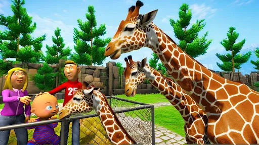 Naughty Baby 3D: Daddy Zoo Fun | Games | XWorld