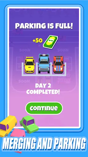 Merge Parking Paradise Game | Permainan | XWorld