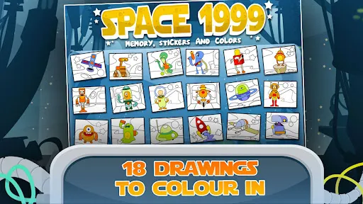 Space 1999 - Stickers e Cores | เกม | XWorld