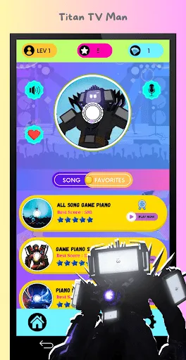 Titan TV Man Piano Game | Permainan | XWorld
