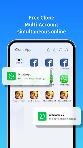Clone App-Parallel Dual Space | Games | XWorld