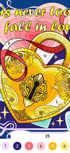 Heart Love Color By Number | Игры | XWorld