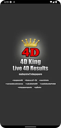 4D King Live 4D Results | Permainan | XWorld