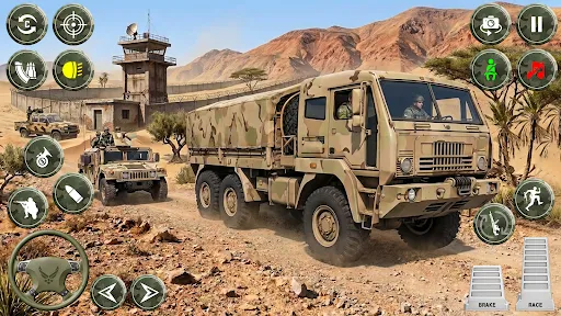 US Military Truck Cargo Game | Игры | XWorld