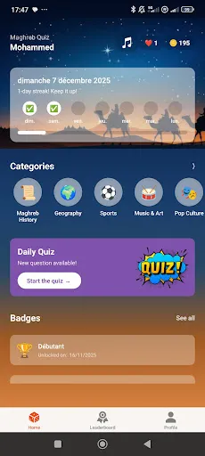 Maghreb Quiz | 游戏 | XWorld