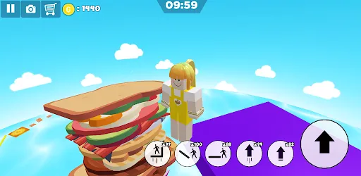 Escape sandwich island parkour | Permainan | XWorld