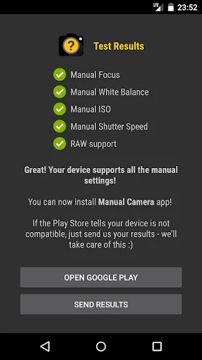 Manual Camera Compatibility | Permainan | XWorld