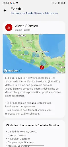 Alerta Sísmica México - SASSLA | juego | XWorld