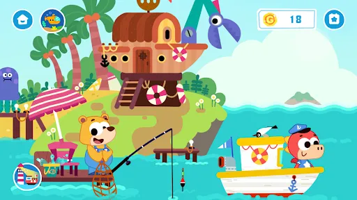 Baby Boat Fishing Games for 2+ | Permainan | XWorld