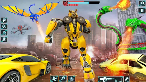 Snake Car Robot Transformation | juego | XWorld