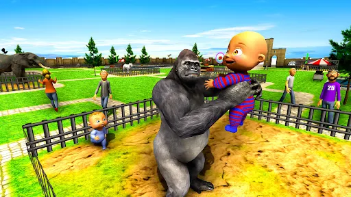Naughty Baby 3D: Daddy Zoo Fun | 游戏 | XWorld