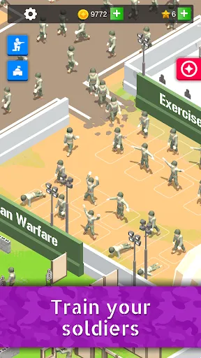 Idle Army Base: Tycoon Game | Games | XWorld