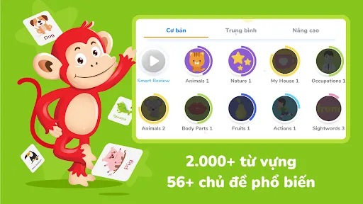 Monkey Junior Tiếng Anh cho bé | Games | XWorld