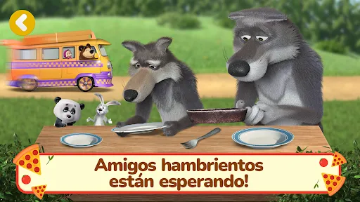 Masha y el Oso Juegos de Pizza | juego | XWorld