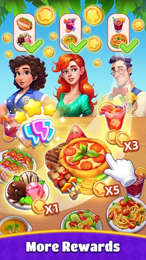 Merge Diner - เกมทำอาหาร | เกม | XWorld