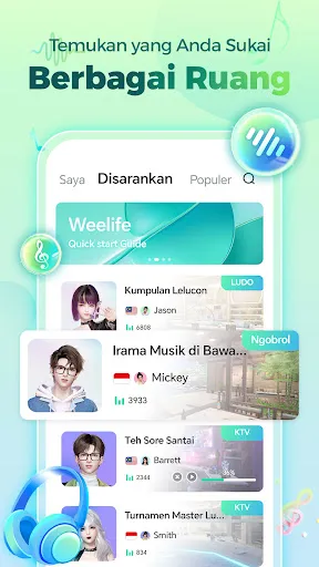 weelife - Avatar, Parti & Chat | Permainan | XWorld