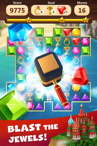 Jewels Planet - Xếp Kim Cương | Permainan | XWorld