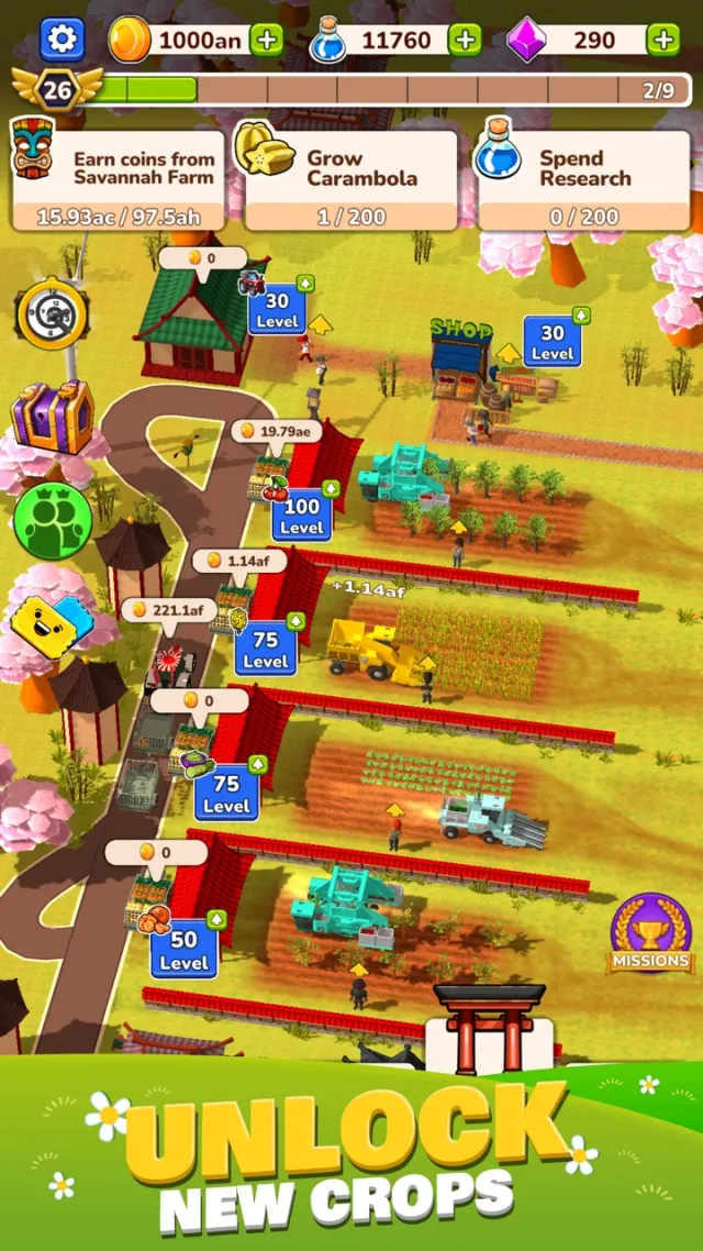 Idle Farm: Farming Simulator | 游戏 | XWorld