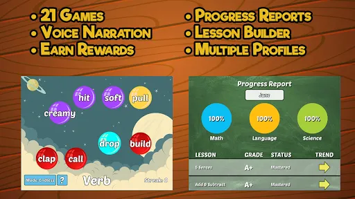 First Grade Learning Games | Permainan | XWorld