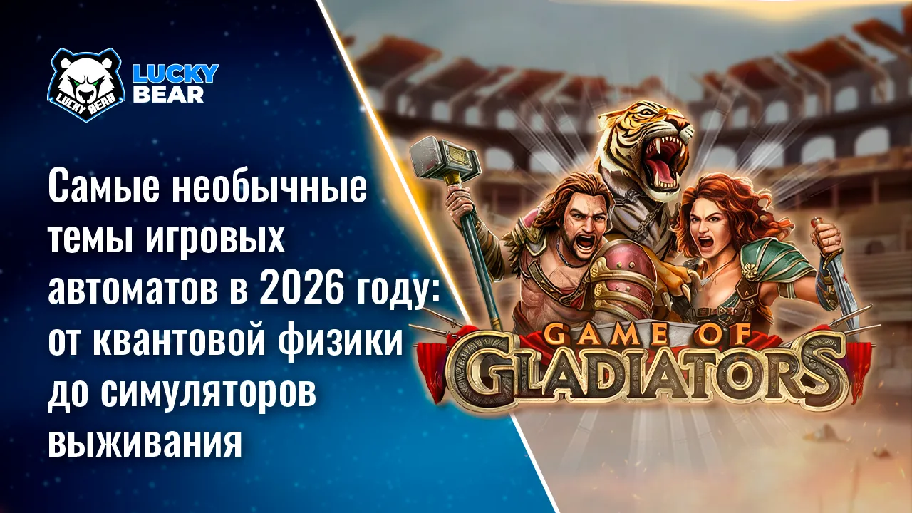 Самые необычные темы игровых автоматов в 2026 году