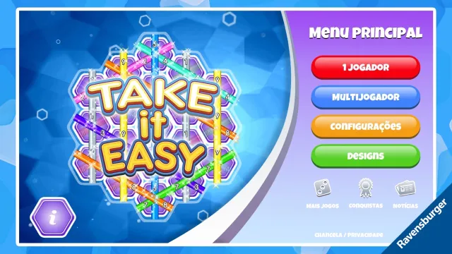 Take It Easy | Jogos | XWorld