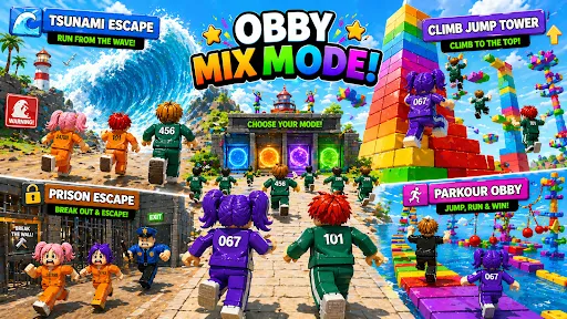 Obby World: Parkour Escape | 游戏 | XWorld Obby World: Parkour Escape | 游戏 | XWorld